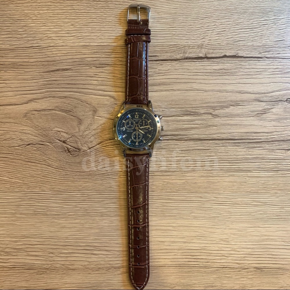 ❤️NEW❤️ Luxury Casual Mens Analog Quarts Watches - Picture 3 of 6
